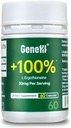 L-Ergothioneine Suplemento, 30mg(EGT)/Serving, 6X Ergothioneine Mushroom Extracto Suplementos Longevidad, Apoyo Inmunitario, Salud del Corazón &amp; Suplemento Cerebro, Pruebas de laboratorio, Hecho en EE.UU., 60 Servimientos
