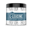 Elementos terrestres L-Leucine 200 capsules, Puro ' Undiluted, No Additives