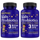 Probióticos LOVEBUG para niños - Achicos probióticos con prebióticos para niños mayores de 4 años, Salud diaria de los niños, estreñimiento, suplemento de apoyo digestivo e inmunitario, sin azúcar, 120 perlas blandas