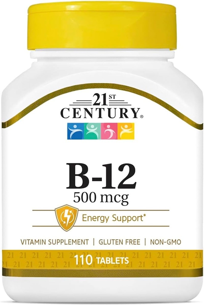 Siglo XXI B-12 500 mcg Tablets, 110-Count (Pack of 2)