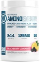 NutraOne Amino Energy BCAA Powder Pre-Workout Suplemento con Caffeine Branched Chain Amino Acids to Help Fuel and Recover* (Berry Lemonade - 30 Servings)