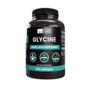 Ingredientes originales puros Glycine (365 capsules) No hay magnesio o rifles de arroz, siempre puro, el laboratorio verificado