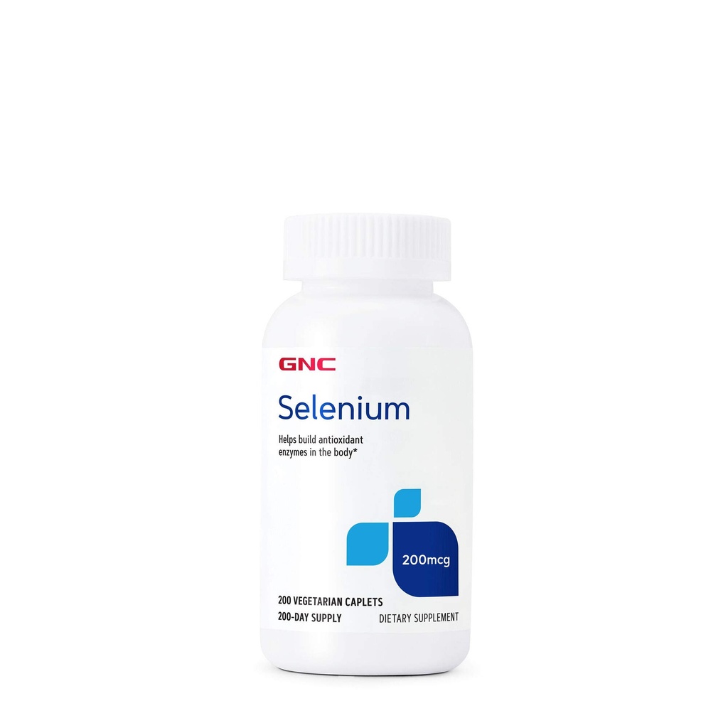 GNC Selenium 200mcg. Mineral esencial, 200 Tablets