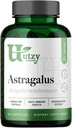 Utzy Naturals Astragalus ← Salud Inmunitaria diaria 500 mg por cápsula tóxica 60 cápsulas