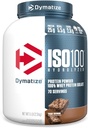 Dymatize ISO 100 Hydrolyzed Whey Protein Powder Isolate, Fudge Brownie, 5 libras