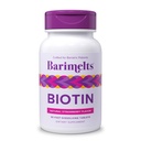 BariMelts Biotina 5000mcg, 90 Tablas de resolución rápida (3-Month Supply), Vitaminas Bariatricas Libres de Azúcar para Mujeres, Sabor de Fresa Natural