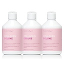 Collagen Deluxe 500ml x 3 I 8 semana Bundle I 12500 mg Marine Collagen (Type I &amp; III) I Hyaluronic Acid, Biotin, Vitamina C I Libre de Azúcar - 8 semana de suministro