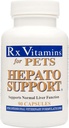 Rx Vitaminas Hepato Soporte para perros & gatos - Carga de leche para la función saludable del hígado - Silymarin cápsulas para mascotas - 90 ct.