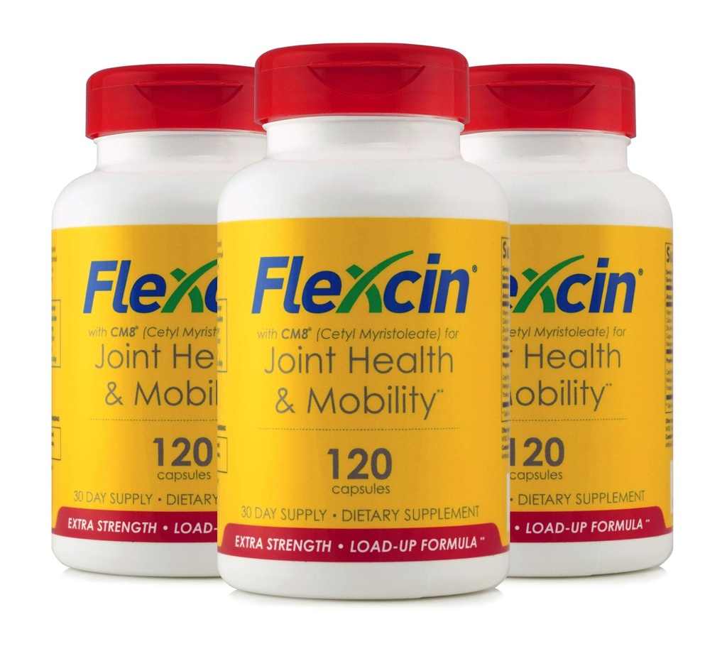 Flexcin Cargar Fórmula con CM8-3 Pack (360 cápsulas)