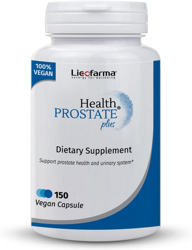 Salud Prostata Plus Silencio Reforzada Salud Prostata Suplemento Silencioso Hombre Salud de la Tracto Urinaria Silencio Saw Palmetto, Lycopene y Selenium Silencioso paquete de 150 cápsulas vegetales