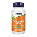 AHORA Suplementos de alimentos, TestoJack 300TM con 300 mg de Tonkat Ali (Eurycoma longifolia Jack Extract), 60 cápsulas de verduras