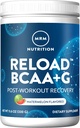 MRM Nutrition Reload BCAA+G Post-Workout Recuperación ¦ Watermelon Flavored TEN 9.6g Amino Acids TENIDO CON CarnoSyn® TENIDO Muscle Recovery TENIDO Keto Friendly ANTE 26 Servings