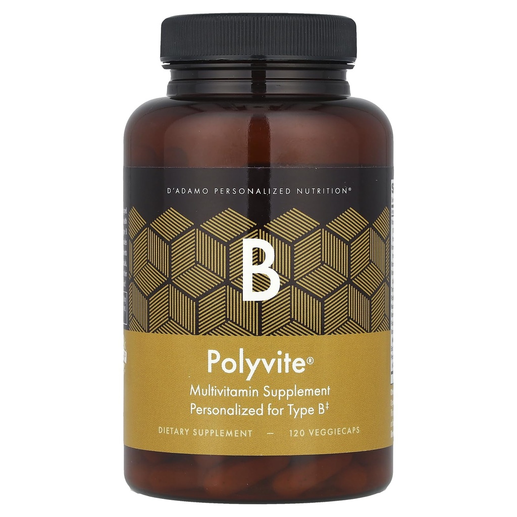 D'Adamo Nutrición personalizada - Polyvite B 120 vcaps