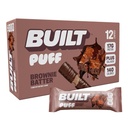 Bar, Puff Protein Bar, Brownie Batter Puff, 17g Protein Snacks, On-The-Go Bars, Sólo 140 Calories, 6g Azúcar, Collagen, Gluten Free, 12 Conde