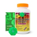 Psyllium Fiber Capsules, 360 Conde, Suplemento dietético con Guía de Ligth mejor Exclusiva
