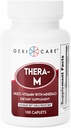 GeriCare Thera M Multivitamin Caplets, Blend of Vitamins and Minerals to Ensure Maximum Nutritional Support Antioxidant Protection Supplement, 100 Count (Pack of 1)