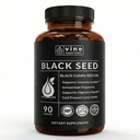 Black Seed Oil Capsules - Nigella Sativa - Immune Support Supplement Soft Gels - Cold Presionado Antioxidante Vegetarian Negro Cumin Pills - 500 Milligrams Made in The USA