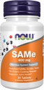 AHORA Suplementos de alimentos, SAMe (S-Adenosyl-L-Methionine) 400 mg, soporte del sistema nervioso*, 30 tabletas