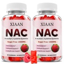 NAC Gummies for Kids &amp; Adults, N Acetyl Cysteine 1000mg NAC Suplemento para Antioxidantes &amp; Immune Support, Lung &amp; Liver Health, Raspberry Flavor 120 Count