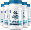 (5 Pack) ProNervium - ProNervium Advanced Nerve Health Supplement, ProNervium Nerve Support Dietary Pills, All-Natural Formula for Dynamic Lifestyle, Pro Nervium Pastillas Reviews (300 cápsulas)