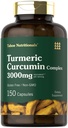 Turmeric Curcumin 3000mg  150 cápsulas peru Turmeric Suplemento con Black Pepper Extract ← Non-GMO, Gluten Free Herbal Complex