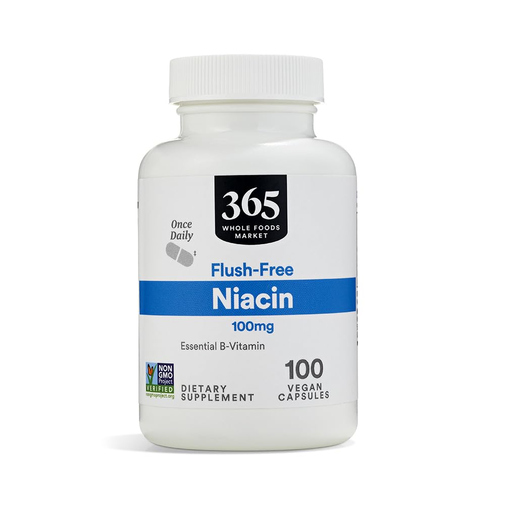 365 por Whole Foods Market, Niacin, 100 Mg, 100 Cuenta