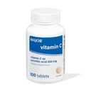 MAJOR Vitamina C 250 Mg - Suplemento dietético - 100 Tabletas (1 Pack)