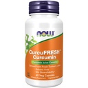 AHORA Suplementos de alimentos, CurcuFRESHTM Curcumin, derivado de Jugo Turmérico fresco, Complejo de Jugo de Curcumin, 60 cápsulas de Veg