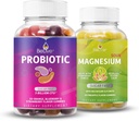 BeLive Probiotic and Magnesium Bundle for Digestive Health, General Gut Health, Inmune Support, Relaxation and Better Sleep