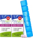Prevagen Extra Strength Mixed Berry Chewables - 60 Tablets (2 Mes de Suministro) Silencio Formulado para Su Cerebro Silencio 20 mg de Apoaequorin Plus Vitamin D3 con 7-Day Pill Minder