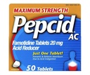 Pepcid AC Acid reducer maximum Strength Tablets, 100-Count