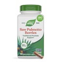 Nature's Way Saw Palmetto Berries, Traditional Prostate Support*, 585 mg por por porción, Non-GMO Project Verified, Vegan, 180 cápsulas