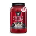BSN SYNTHA-6 Whey Protein Powder, Micellar Casein, Milk Protein Isolate Powder, Cookies y Crema, 28 Servings (Package May Vary)