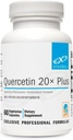 XYMOGEN Quercetin 20× Plus - Suplementos de Quercetina - Complejo diario con vitamina C, N-Acetyl-L-Cysteine &amp; Nettles - Formulado para soporte respiratorio - Vegan &amp; Gluten-Free (60 cápsulas)
