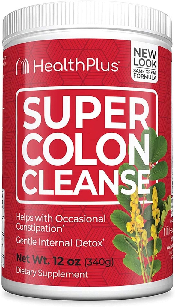 Health Plus Super Colon Cleanse: 10 días de limpieza -Detox ← Más de 2 limpiezas, 12 Oz