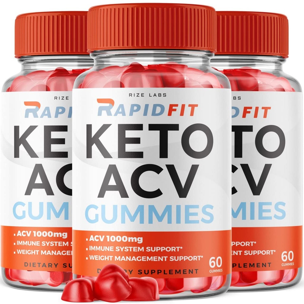 rize labs - RapidFit Keto ACV Gummies for Advanced Weight Loss with Apple Sider Vinegar Supplement Ayuda a reducir la grasa del vientre para la fuerza adicional (180 Gummies)