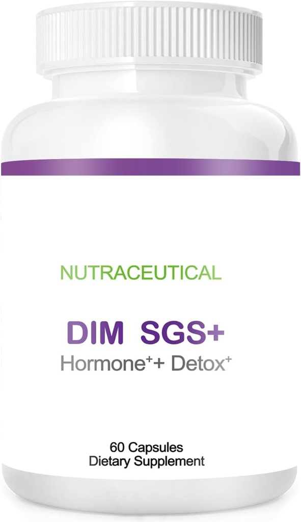 DIM Supplement, dim SGS+ Suplemento dietético, 60 cápsulas