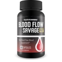 Blood Flow Savage Pro - Nuestras mejores cápsulas de flujo de sangre - Healthy Blood Flow Natural Formula - Soporte Hombres Blood Flow Savage Grow Max Su Circulación del cuerpo - Mens Blood Flow Suplemento Max Blood Flow