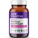 Nuevo capítulo, Suplemento de lactancia de vitaminas posnatales, multivitamínico completo con vitaminas fermentadas D3 + B, fabricado con vegetales orgánicos " hierbas, ingredientes no transgénicos, 96 cuenta