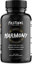 Armonía: Recuperación del Festival Silencio Post-Festival, Rave, y el Suplemento de Recuperación de Partido Silencio 5-HTP + Mood Boost, Replenishes B-Vitamins & Electrolytes, Promotes a Clear Mind