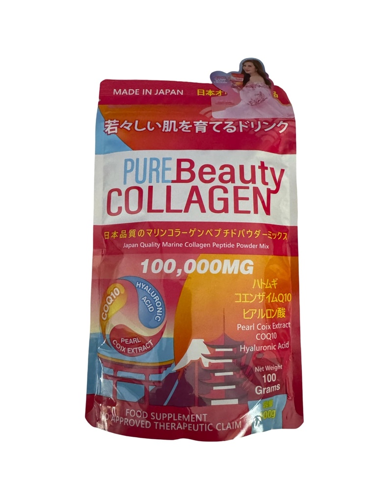 100.000 mg de colágeno marino mezcla de polvo