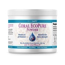 Coral Ecopure Powder, Coral Calcium Powder Suplemento con Coral Minerals - 16 onzas