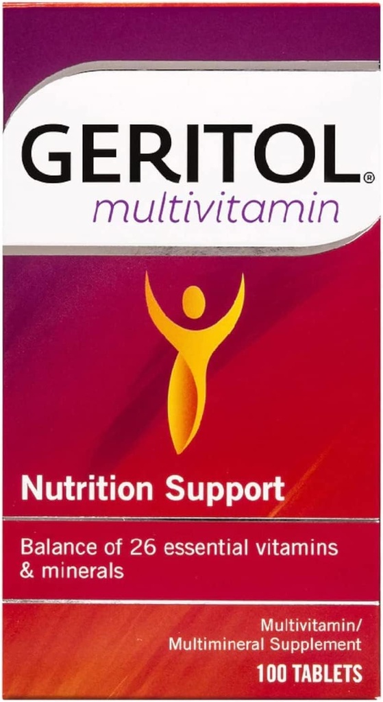 Geritol Tablas completas 100 Tablas (Pack of 5)