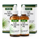 Pura Saw Palmetto Oil – 95-98% Concentrated Organic Extract – Liquid Saw Palmetto for Men &amp; Women – Alternative to Capsules & Powder – 2 Fl Oz