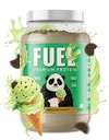 Laboratorios de Bio Subterráneo Panda Fuel Premium Protein Whey,Hydrolyzed Collagen,Casein,Probióticos, Enzymes, Keto Friendly, Time Release, 25 Servings (2.5 Libra, Mint Chocolate Ice Cream)