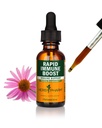 Herb Pharm Organic Rapid Immune Boost: Fast-Absorbing Tincture for Adults, Echinacea Tincture with Goldenseal, Ginger Extract " Elderberry, Immune Support Suplemento " Wellness Aid, 1 Oz