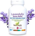 Nuevos Roots Lavandulin ← Lavender Suplemento Silencio Orgánica Lavender & Vitamina E TENIDO Calm Stress & Support Sleep (30 Softgels)