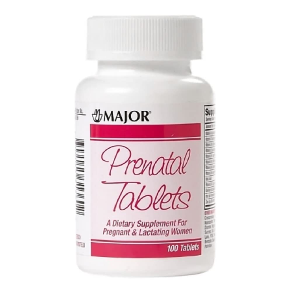 Principales TABS prenatal ACID-100 MG 30 Tablas UPC 309045313466