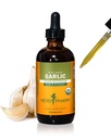 Herb Pharm Certified Extract líquido de ajo orgánico para soporte cardiovascular y circulatorio - 4 onzas