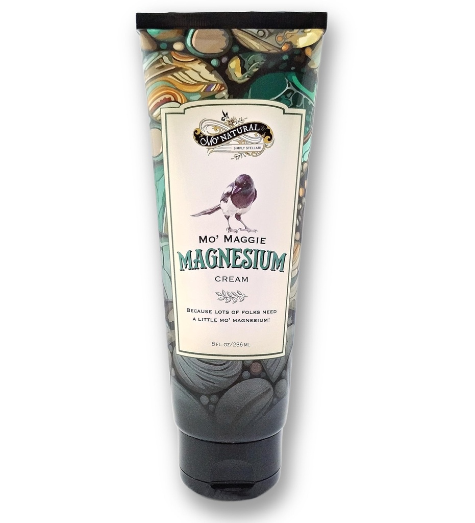 Mo’ Maggie Crema de Magnesio Tópico TENIDO Concentración más alta de Zechstein Magnesium ← Orgánica Opulento Óleos " Mantequilla de Shea por Mo' Natural TEN 8 oz ANTE